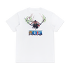 NEW ERA X ONE PIECE GEAR 5 ZORO WHITE SHORT SLEEVE T-SHIRT