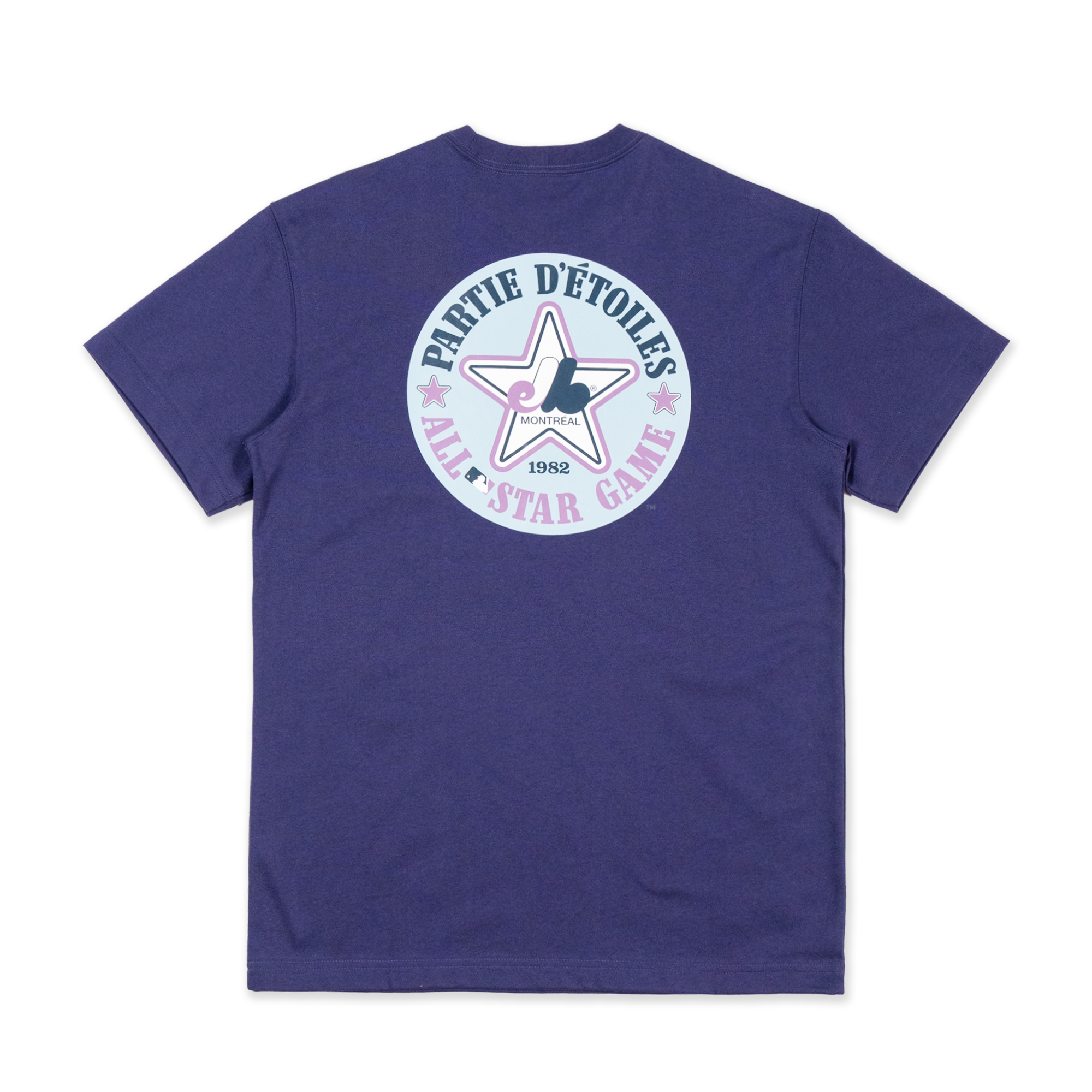 59FIFTY PACK - STELLAR SHADOWS MONTREAL EXPOS COOPERSTOWN PURPLE SHORT SLEEVE T-SHIRT