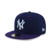 59FIFTY PACK - STELLAR SHADOWS NEW YORK YANKEES COOPERSTOWN OCEANSIDE BLUE 59FIFTY CAP