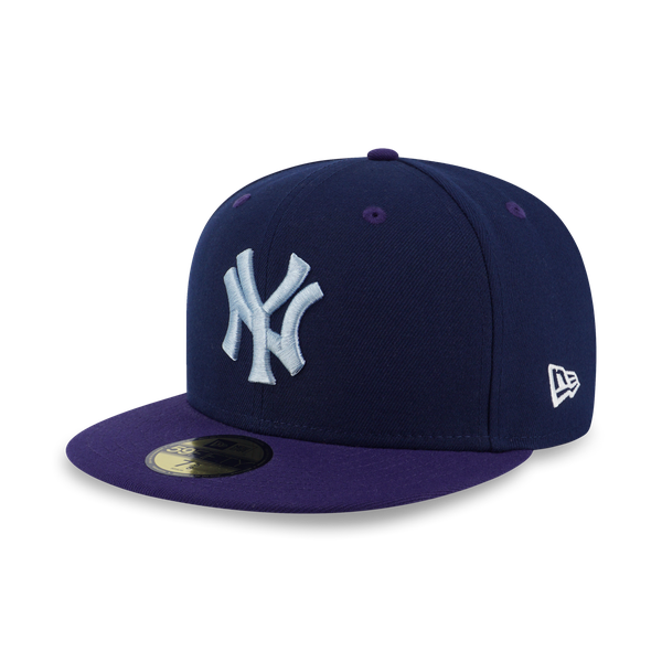 59FIFTY PACK - STELLAR SHADOWS NEW YORK YANKEES COOPERSTOWN OCEANSIDE BLUE 59FIFTY CAP