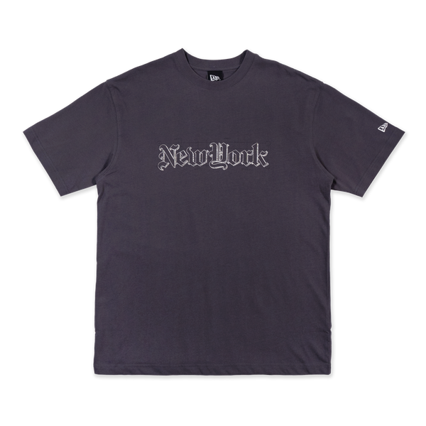 NEW ERA ODE TO NY GRAPHITE OVERSIZED SHORT SLEEVE T-SHIRT