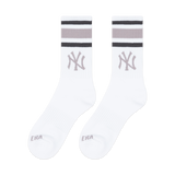 NEW YORK YANKEES SS24 WHITE SOCKS (2 PAIRS)