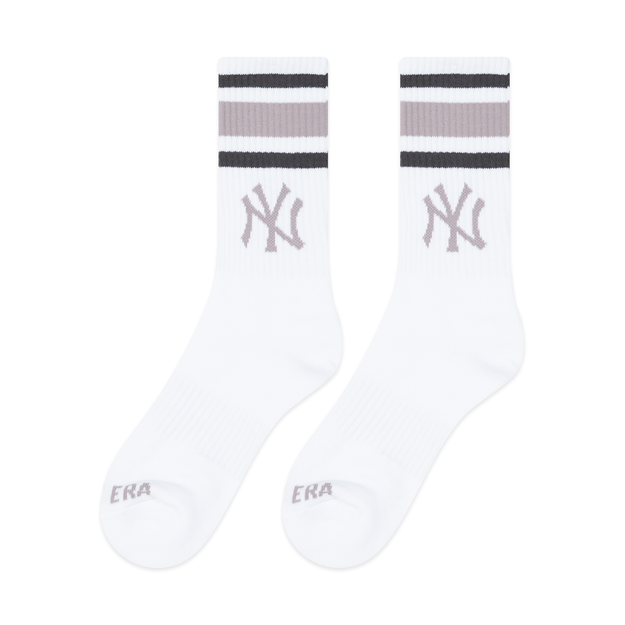 NEW YORK YANKEES SS24 WHITE SOCKS (2 PAIRS)