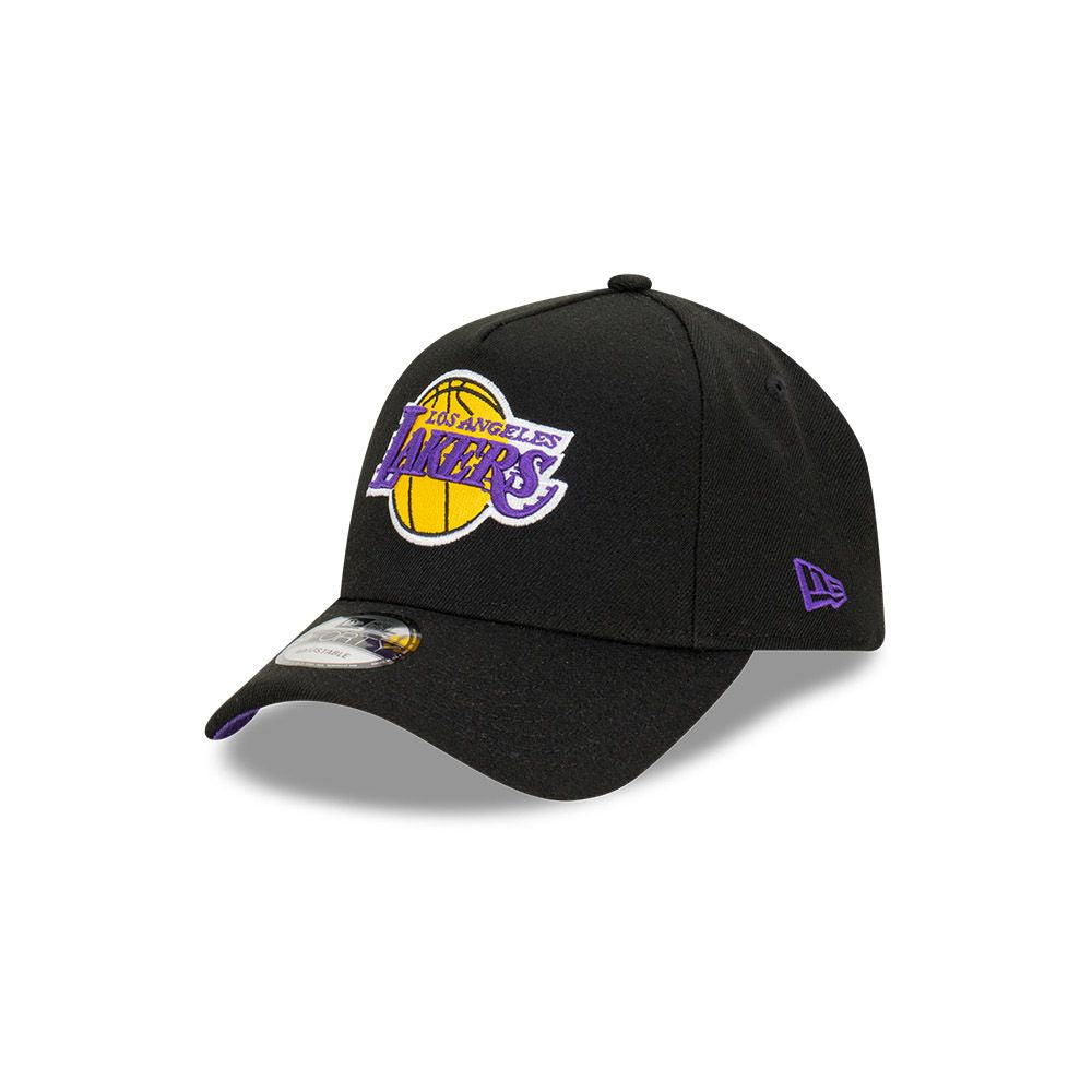 LOS ANGELES LAKERS NBA CHAMPS BLACK 9FORTY AF CAP