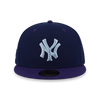 59FIFTY PACK - STELLAR SHADOWS NEW YORK YANKEES COOPERSTOWN OCEANSIDE BLUE 59FIFTY CAP