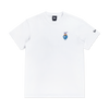 NEW ERA X ONE PIECE GEAR 5 FISH FISH FRUIT WHITE SHORT SLEEVE T-SHIRT