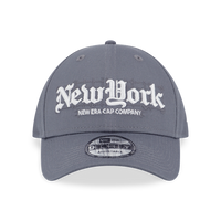 NEW ERA ODE TO NY GRAY 9FORTY CAP