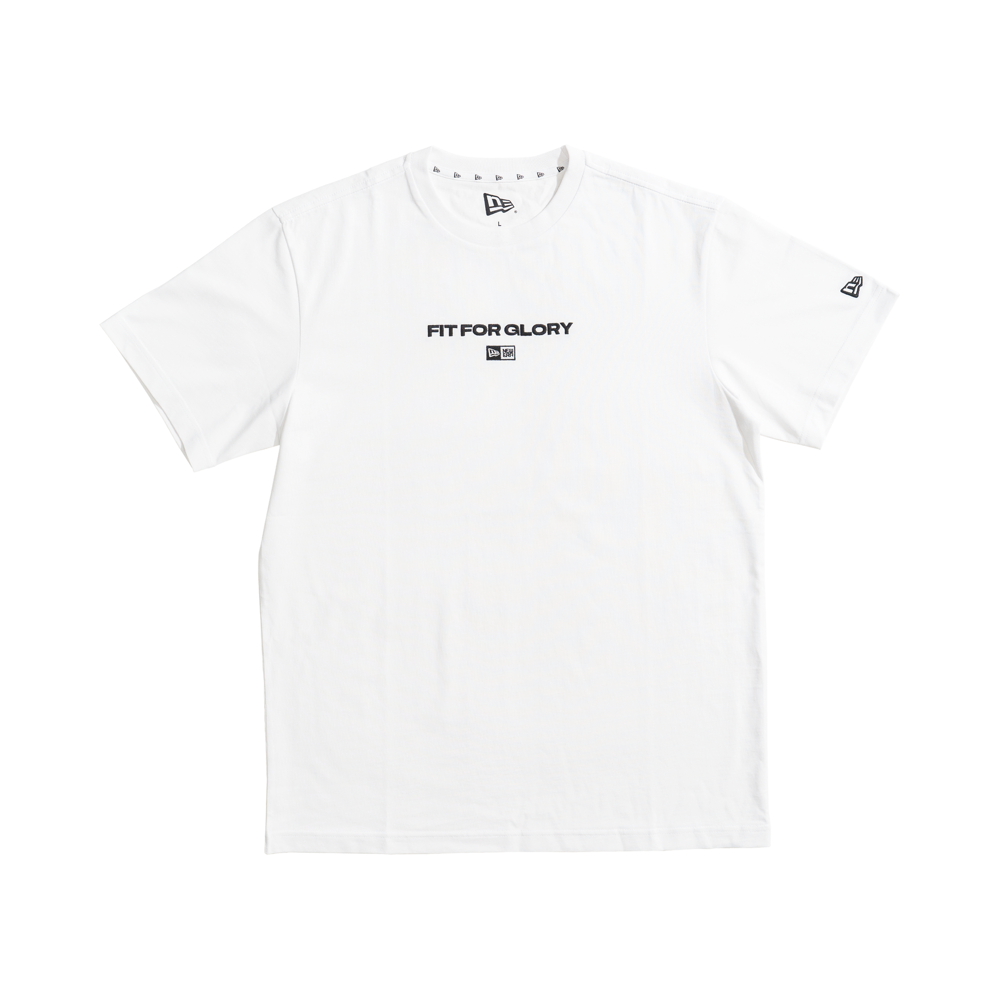 Short Sleeve Tee Fit For Glory Tee White