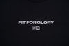 Short Sleeve Tee Fit For Glory Tee Black