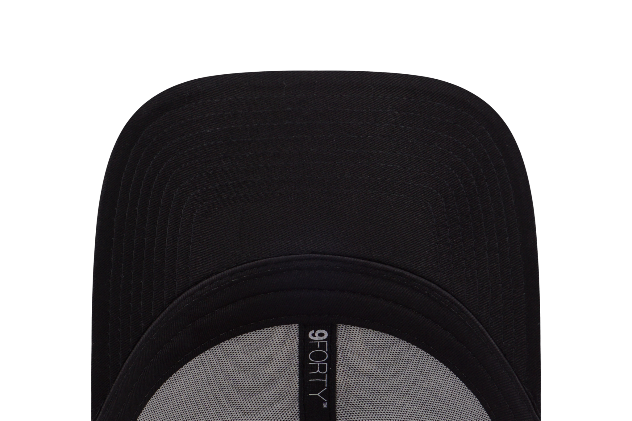 BASIC SILVER MLB NEW YORK YANKEES LOGO BLACK 9FORTY CAP