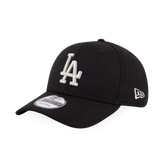 BASIC SILVER MLB LOS ANGELES DODGERS LOGO BLACK 9FORTY CAP