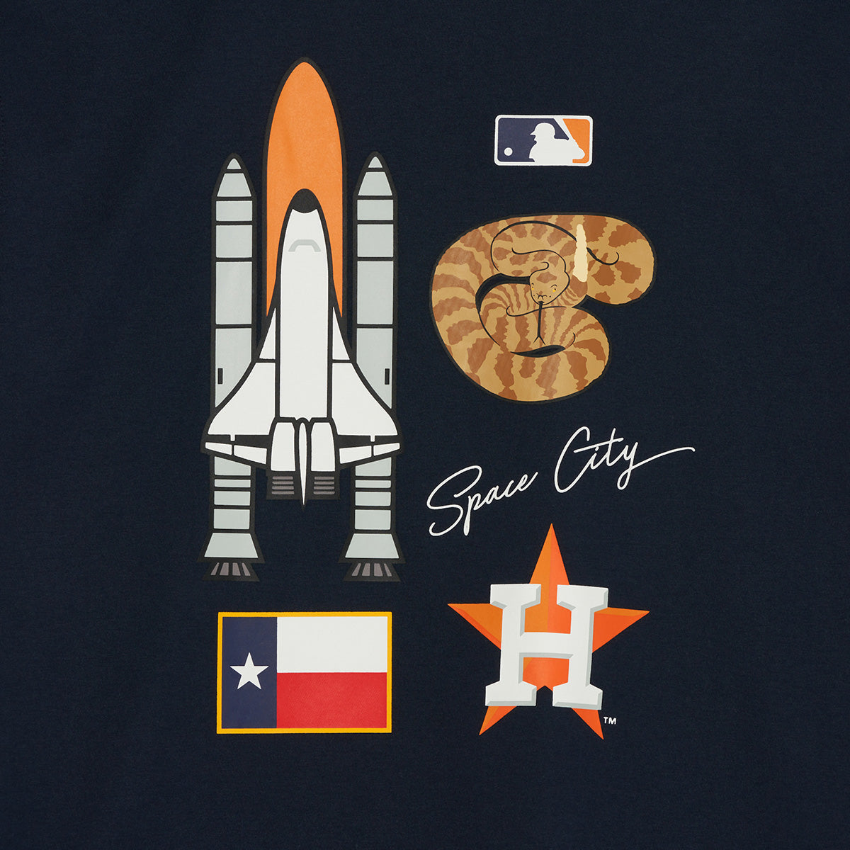 Chris Creamer on Twitter The new Astros uniforms feature SPACE CITY  across the chest a new spin at their classic HStar cap logo and socks  full of Tequila Sunrise MLB SpaceCity Learn
