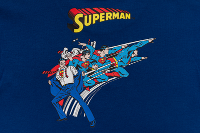 Kids Short Sleeve Tee Super Heroes Superman