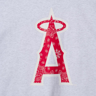 Short Sleeve Tee MLB Big Paisley Anaheim Angels