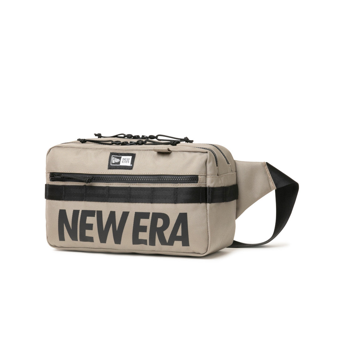 Square Waist Bag New Era Logo Beige