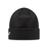 Basic Cuff Beanie Heart Black