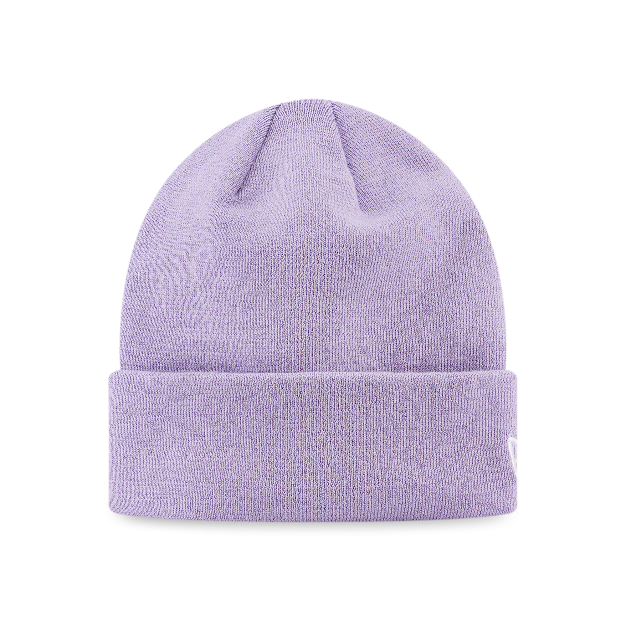 Basic Cuff Beanie Heart Lilac