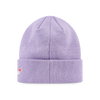 Basic Cuff Beanie Heart Light Purple