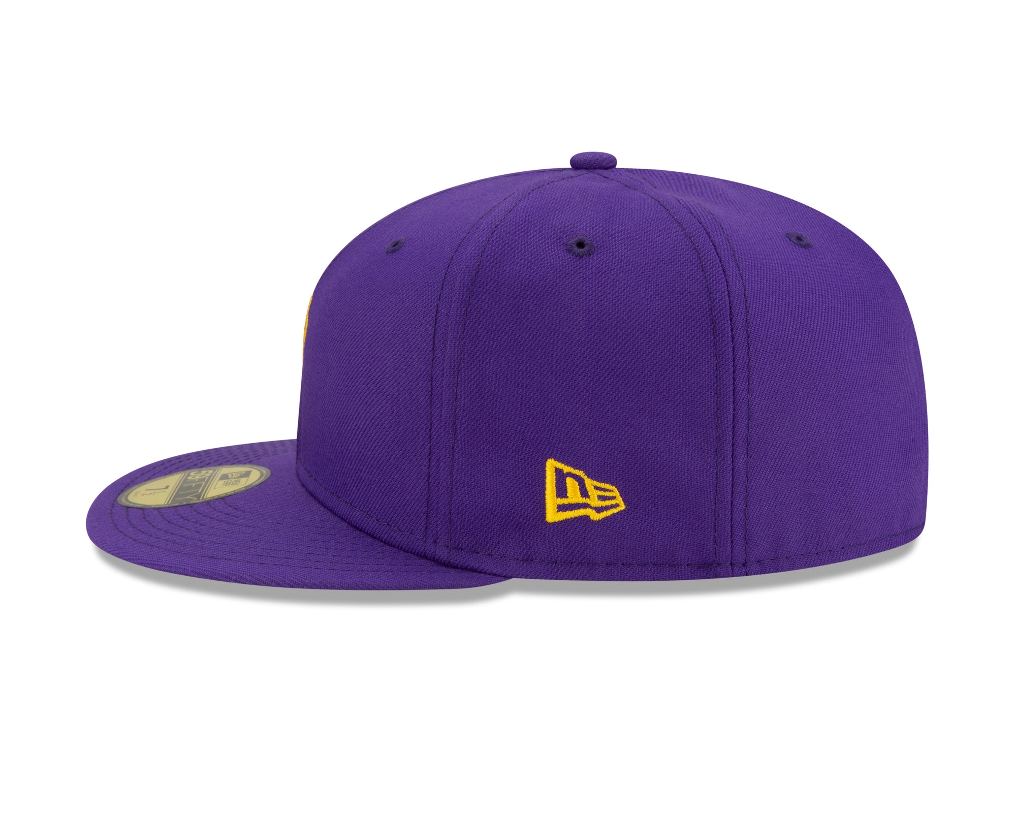 Los Angeles Lakers NBA New Era State 59FIFTY Fitted Hat - White 7