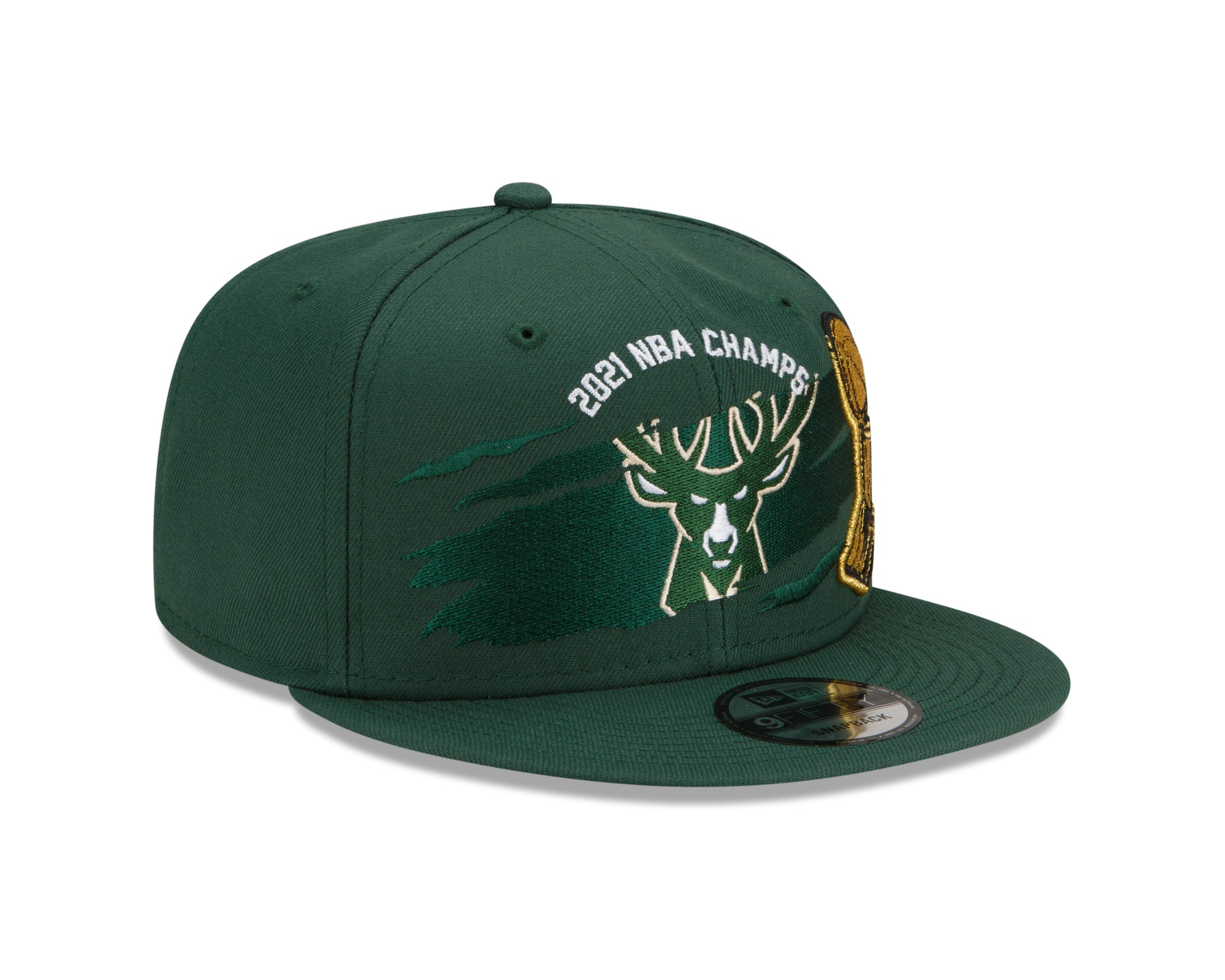 9Fifty NBA21 Tear Champs Milwaukee Bucks