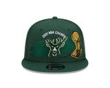 9Fifty NBA21 Tear Champs Milwaukee Bucks