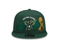 9Fifty NBA21 Tear Champs Milwaukee Bucks