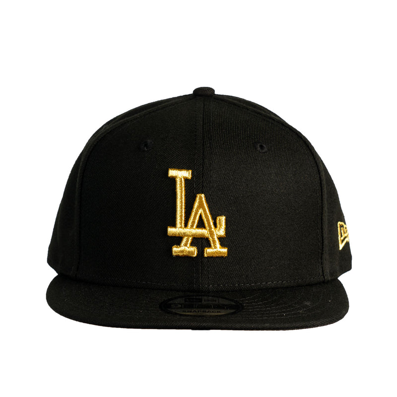 9Fifty Los Angeles Dodgers Black Metallic Gold