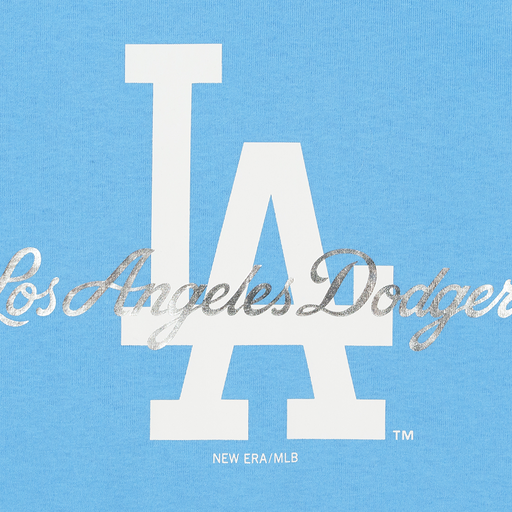 Short Sleeve Tee Hand Drawing Los Angeles Dodgers - New Era Singapore