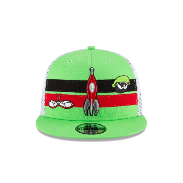 M 9Fifty Trucker Stripe B1 Marvin The Martian Lime Green