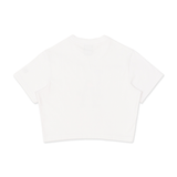 Women's Crop Tee Floral Los Angeles Dodgers