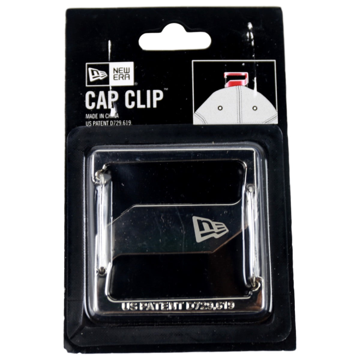 New Era Cap Clip Silver