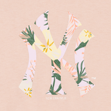 Women's Crop Tee Floral New York Yankees